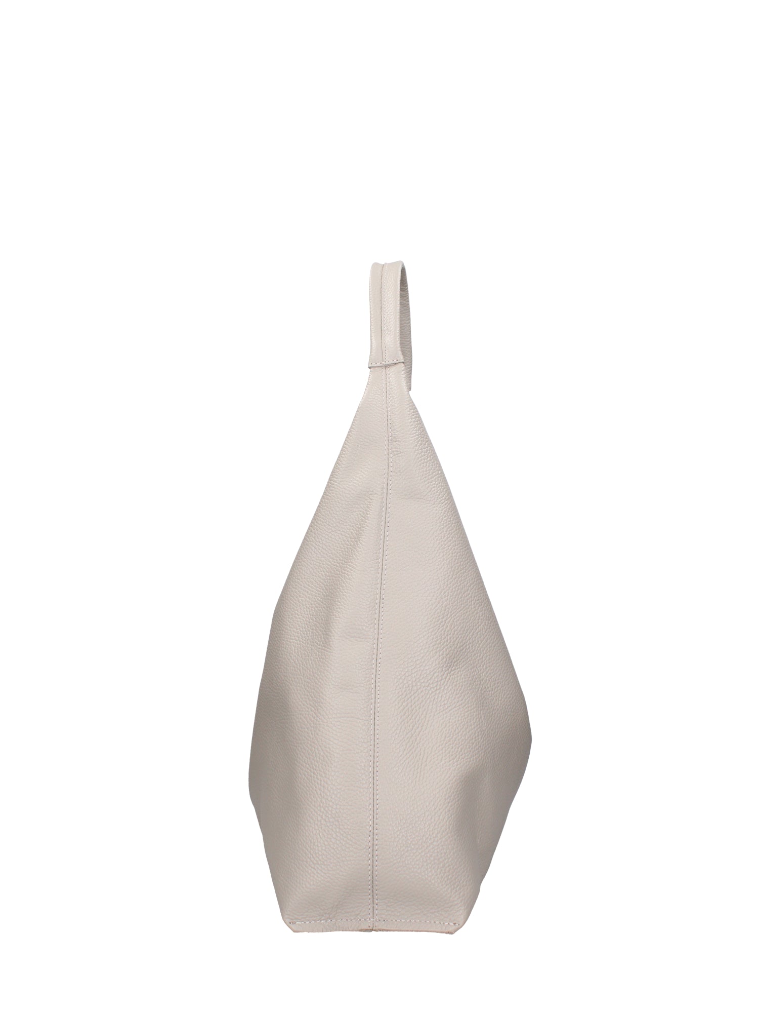 Borsa a mano da donna 100% vera pelle 07209-D86 GRIGIO PERLA Roberta Rossi
