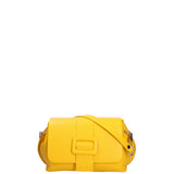 Borsa a tracolla da donna Vera pelle 07143-D04 GIALLO Roberta Rossi