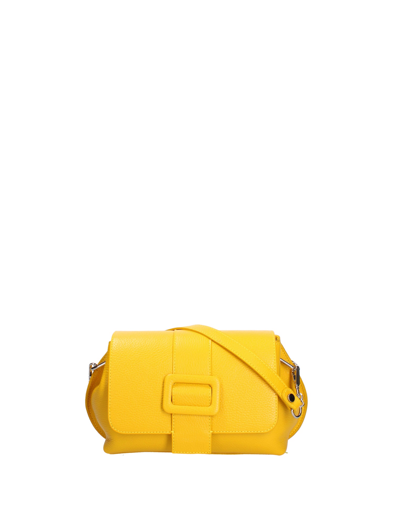 Borsa a tracolla da donna Vera pelle 07143-D04 GIALLO Roberta Rossi