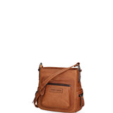 Borsa a tracolla da uomo Vera pelle HILB-3345-CUOIO Hill Burry