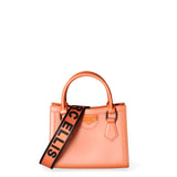 Borsa a mano da donna 100% Pvc FLAT-WOOD-S 24-DARK RUST - SATIN CDF Marc Ellis