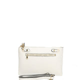 Embera 194834-BIANCO Pochette da donna in vera pelle Gave Lux