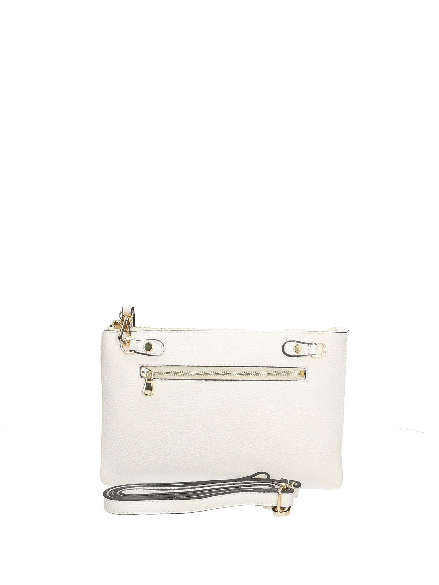 Embera 194834-BIANCO Pochette da donna in vera pelle Gave Lux