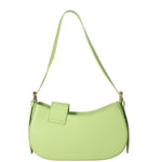 Borsa a spalla da donna 100% vera pelle 07213-L260 PISTACCHIO Roberta Rossi