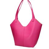 Borsa a mano da donna Vera pelle 07231-D02 FUXIA Roberta Rossi