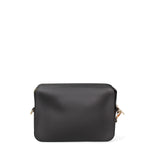 Borsa a tracolla da donna 100% Pvc FLAT-FLOWE-BLACK - LIGHT GOLD Marc Ellis