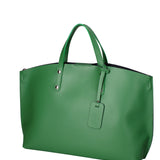 Lumena Borsa a mano da donna Vera pelle 2094-L160 VERDE Gave Lux