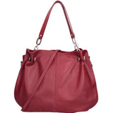 Ereba Borsa a mano da donna Made in Italy 100% pelle 3305-S10 RUBINO Gave Lux