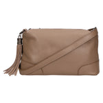 Lidia Borsa a mano da donna Vera pelle 06513-TAUPE Gave Lux