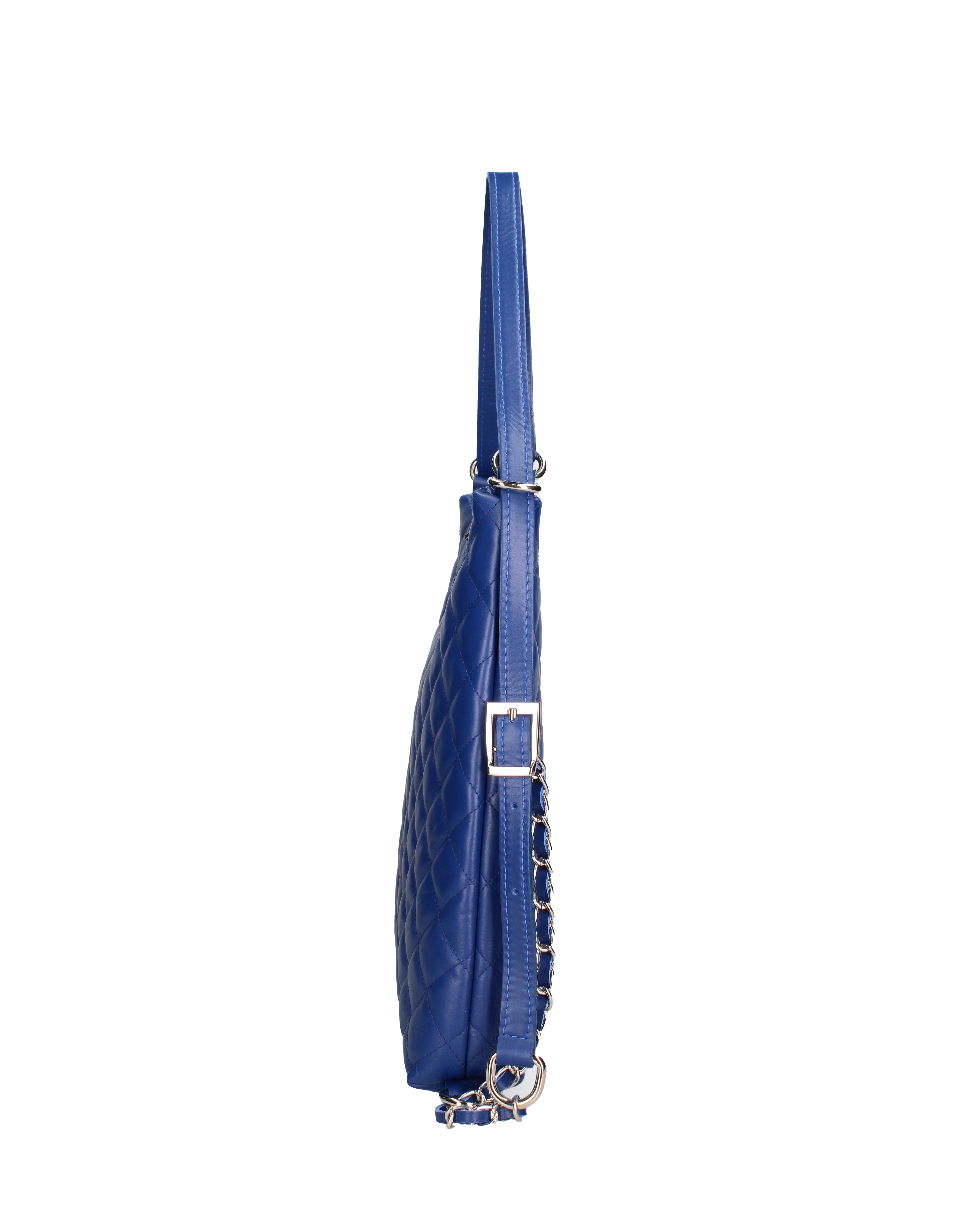 Borsa a spalla convertibile in zaino Vera pelle 07144-S22 BLUETTE Roberta Rossi