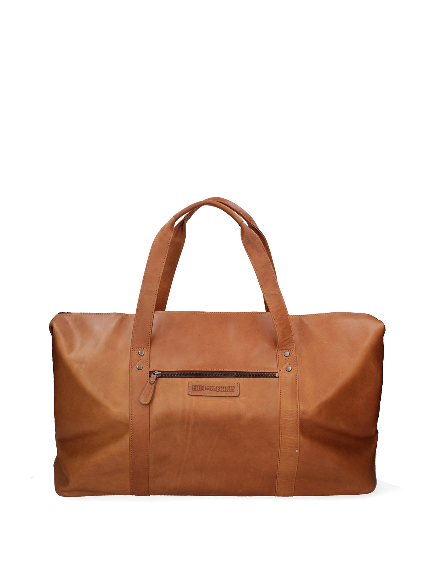 Borsa a mano da uomo Vera pelle di vacchetta HILB-3306-CUOIO Hill Burry