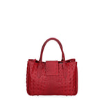 Cervo Borsa a tracolla da donna Vera pelle 7720-ROSSO Gave Lux
