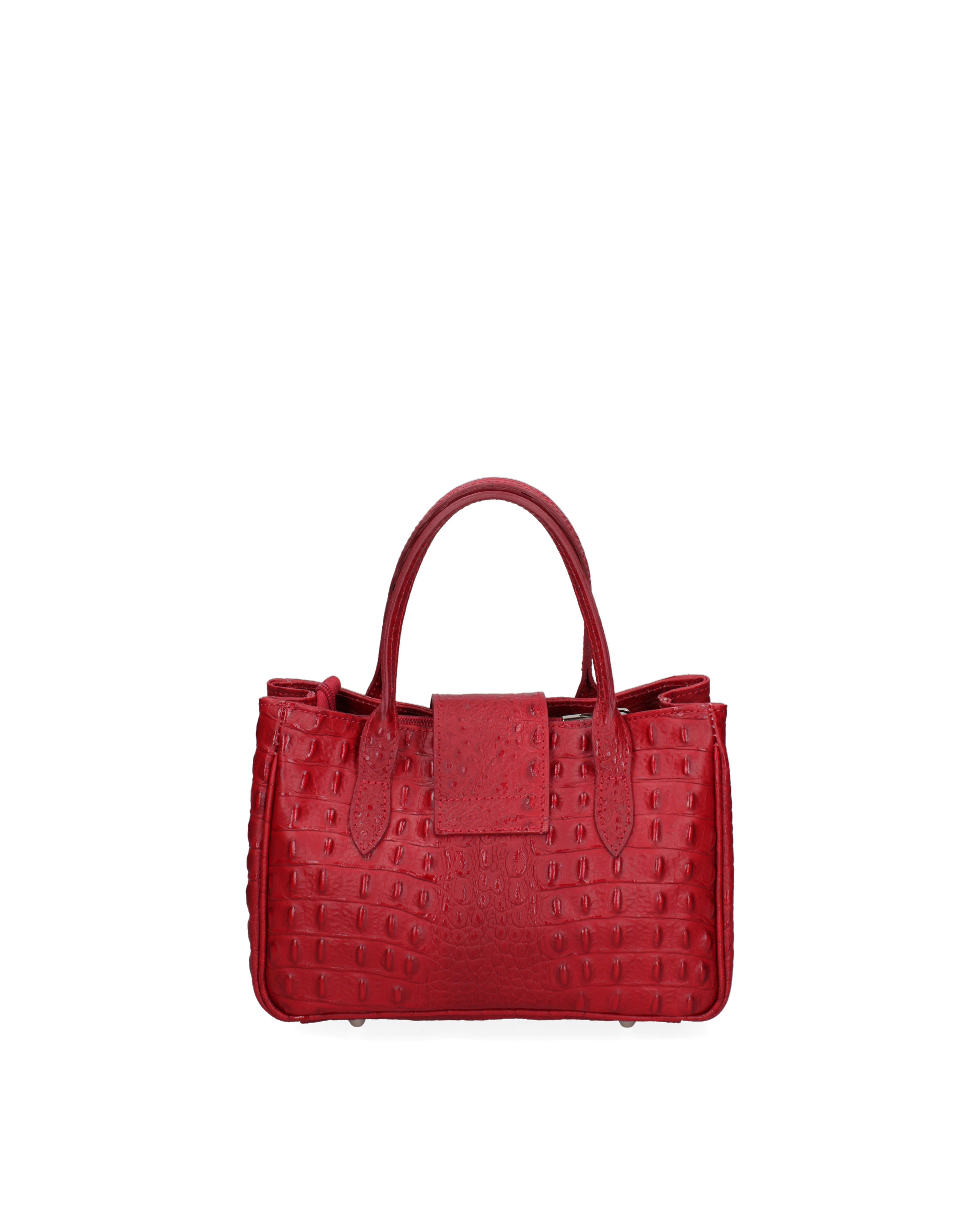 Cervo Borsa a tracolla da donna Vera pelle 7720-ROSSO Gave Lux