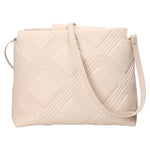 Ingrid Borsa a tracolla da donna Vera pelle 06050-GREIGE Gave Lux