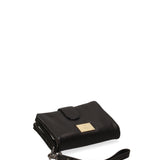 Portafoglio donna in vera pelle Casual LB7702-29-BLACK Laura Biagiotti