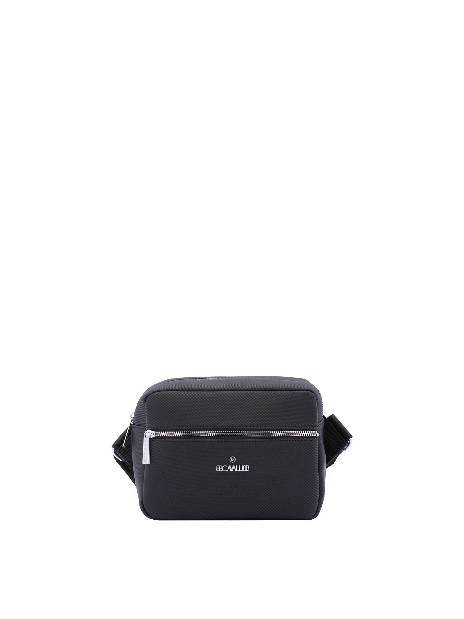Marsupio da uomo in poliestere Casual BC1097-NERO B Cavalli