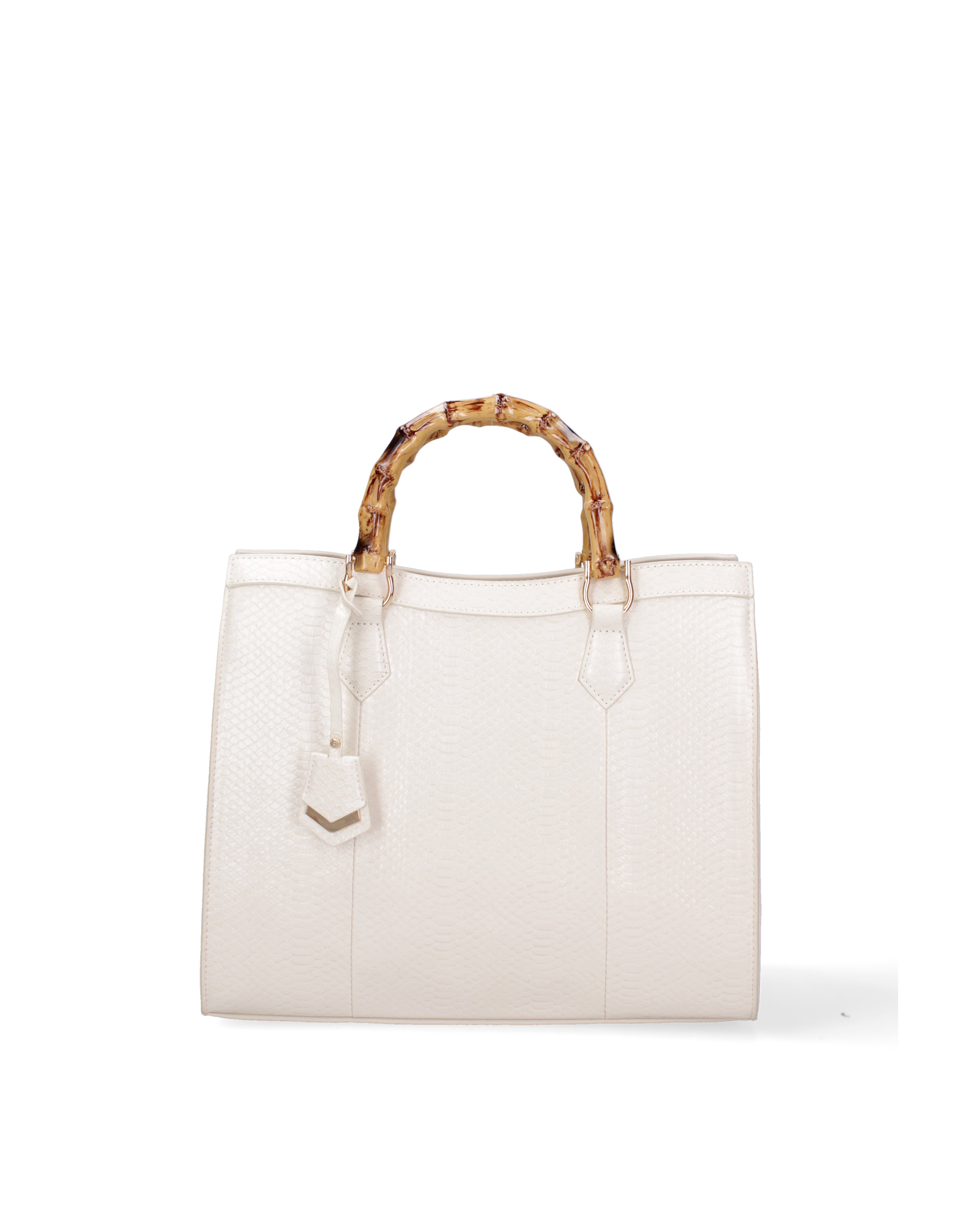 Borsa a spalla da donna Ecopelle vegana DC3333-3-BEIGE Diana&co