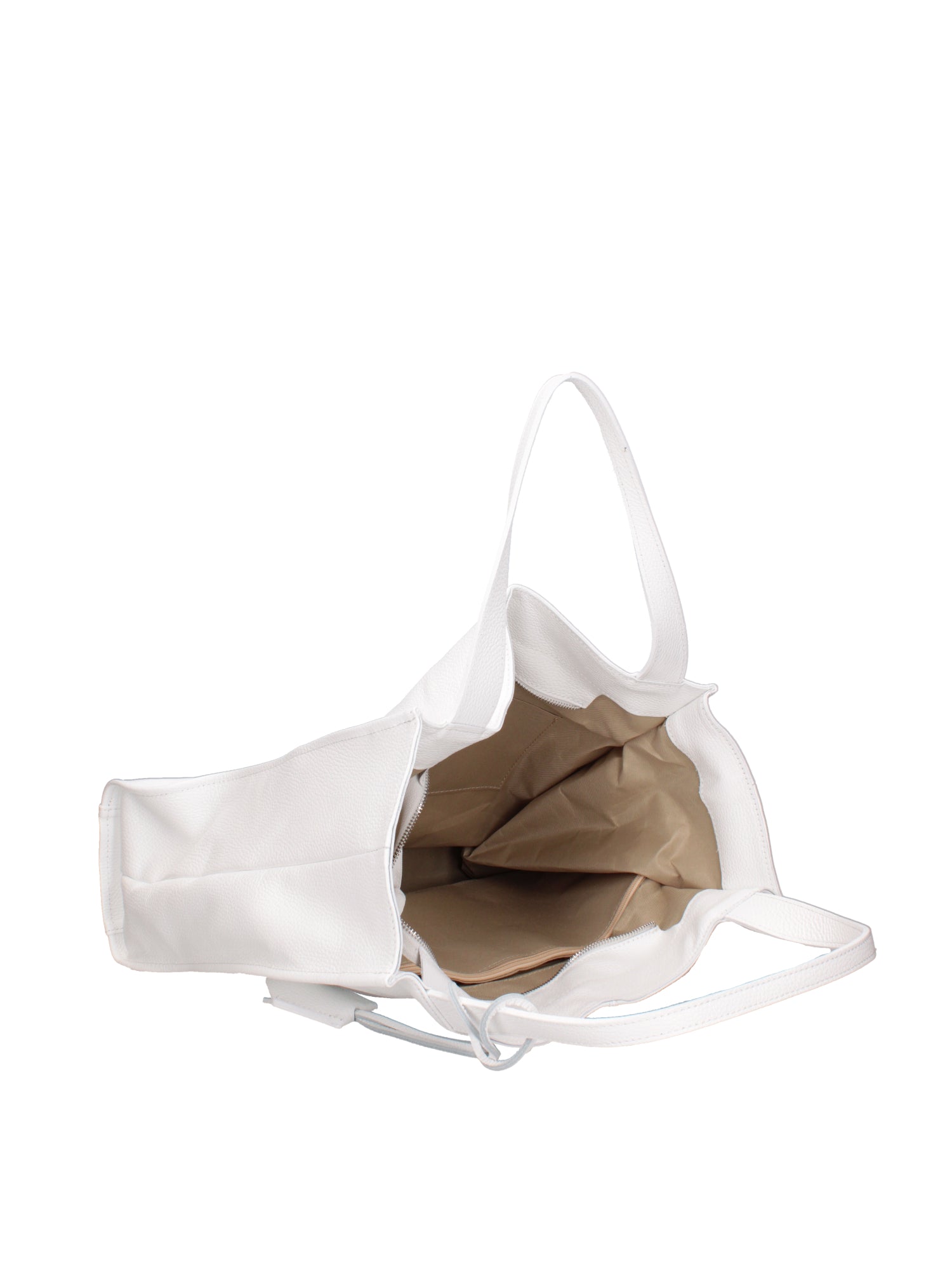 Aelia Borsa a spalla da donna Vera pelle 3312-BIANCO D01 Gave Lux