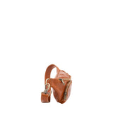 Marsupio da uomo in vera pelle 100% pelle 5502-Cognac I Fratelli