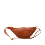 Marsupio da uomo in vera pelle 100% pelle 5502-Cognac I Fratelli