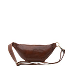 Marsupio da uomo in vera pelle 100% pelle 5502-Marrone I Fratelli