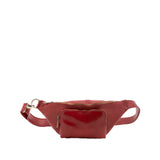 Marsupio da uomo in vera pelle 100% pelle 5502-Rosso I Fratelli