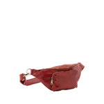 Marsupio da uomo in vera pelle 100% pelle 5502-Rosso I Fratelli