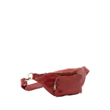 Marsupio da uomo in vera pelle 100% pelle 5502-Rosso I Fratelli