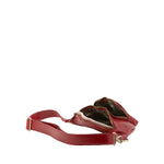 Marsupio da uomo in vera pelle 100% pelle 5502-Rosso I Fratelli