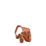 Marsupio da uomo in vera pelle 100% pelle 5503-Cognac I Fratelli