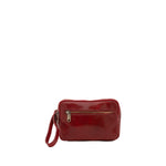 Borsa a mano da uomo in vera pelle 100% pelle 5504-Rosso I Fratelli