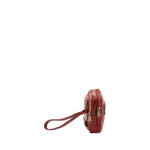 Borsa a mano da uomo in vera pelle 100% pelle 5504-Rosso I Fratelli