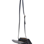 Borsa a tracolla da donna Vera pelle 5511-Blu I Fratelli