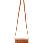Borsa a tracolla da donna Vera pelle 5511-Cognac I Fratelli