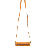 Borsa a tracolla da donna Vera pelle 5511-Giallo I Fratelli