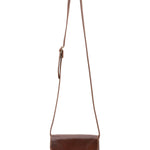 Borsa a tracolla da donna Vera pelle 5511-Marrone I Fratelli