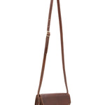 Borsa a tracolla da donna Vera pelle 5511-Marrone I Fratelli