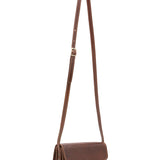 Borsa a tracolla da donna Vera pelle 5511-Marrone I Fratelli