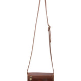 Borsa a tracolla da donna Vera pelle 5511-Marrone I Fratelli