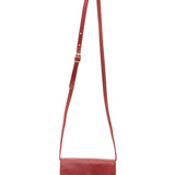 Borsa a tracolla da donna Vera pelle 5511-Rosso I Fratelli