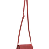 Borsa a tracolla da donna Vera pelle 5511-Rosso I Fratelli