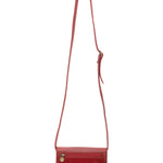 Borsa a tracolla da donna Vera pelle 5511-Rosso I Fratelli