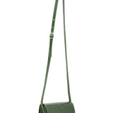 Borsa a tracolla da donna Vera pelle 5511-Verde I Fratelli