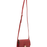 Borsa a tracolla da donna Vera pelle 5516-Rosso I Fratelli