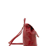 Borsa a spalla da donna 100% pelle artigianale 5533-Rosso I Fratelli