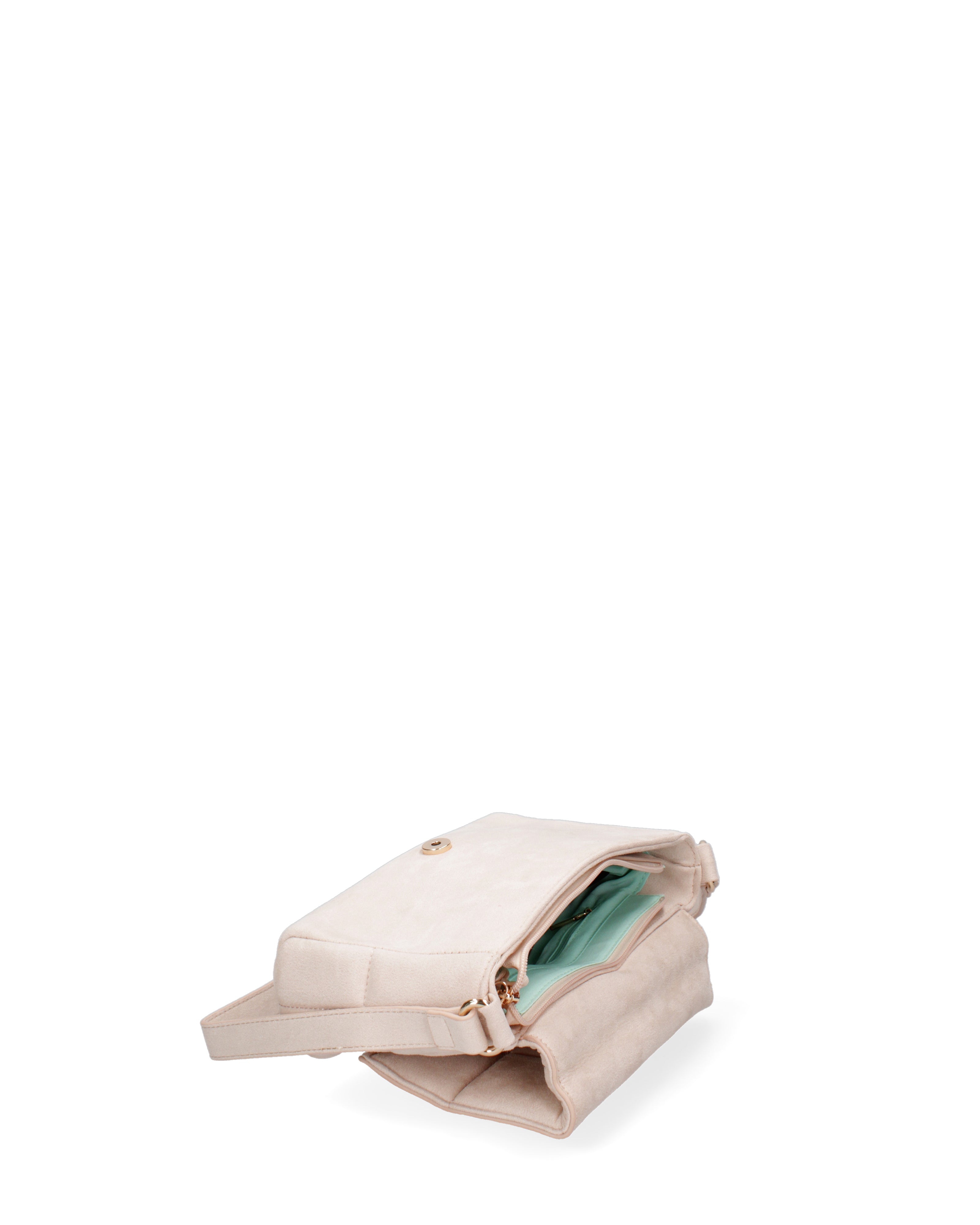 Borsa a spalla da donna Ecopelle DC3323-1-NUDE Diana&co