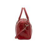 Borsa a bauletto da donna 100% pelle 5538-Rosso I Fratelli