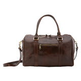 Borsa a bauletto da donna 100% pelle 5538-Tmoro I Fratelli