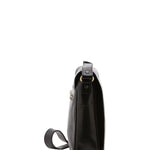 Borsa a tracolla da uomo in vera pelle Made in Italy 5543-Nero I Fratelli