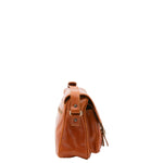 Borsa a tracolla da donna Vera pelle 5545-Cognac I Fratelli